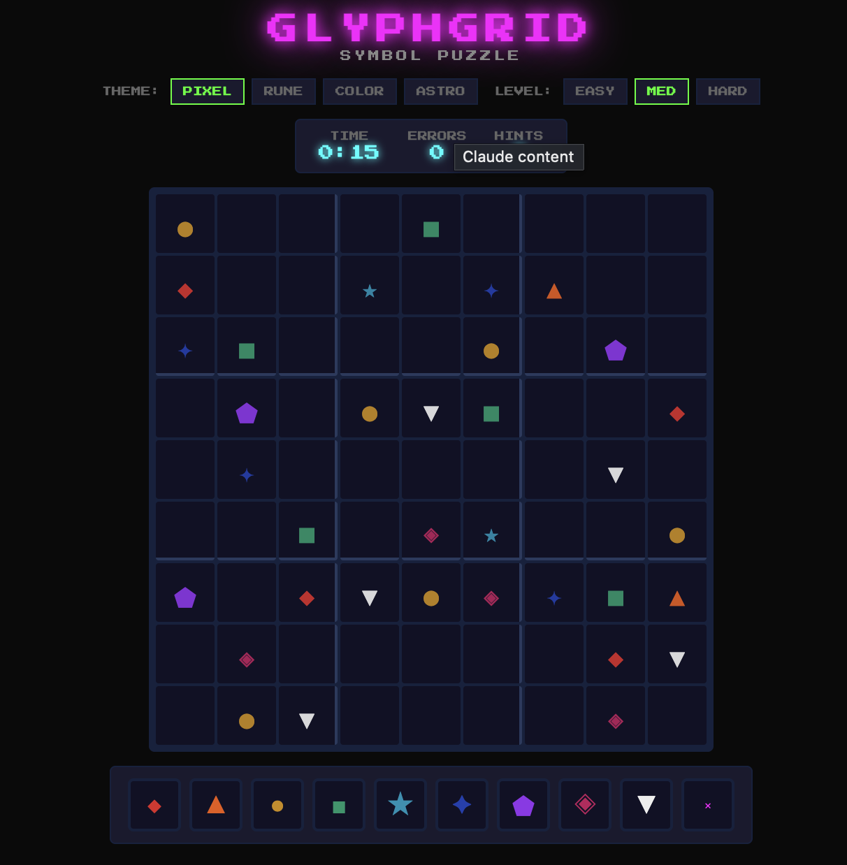Glyphs
